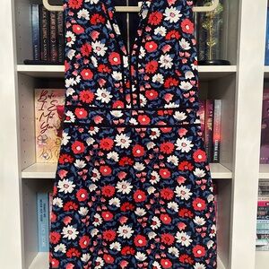 Kate Spade Rich Navy Shore Thing Daisy Jacquard Dress (4)